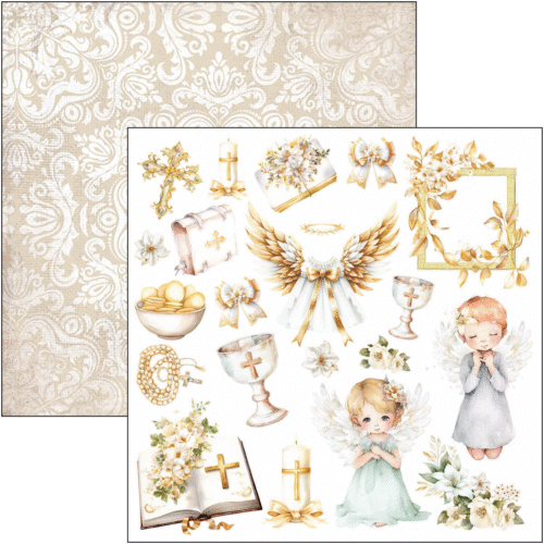 Blessing Day Fussy Cut Pad 6"x6" 24/Pkg - Image 3