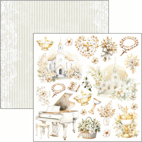Blessing Day Fussy Cut Pad 6"x6" 24/Pkg - Image 4