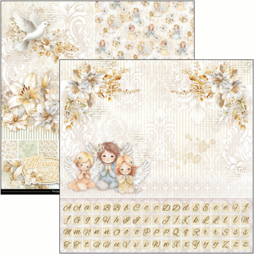 Blessing Day Patterns Pad 12"x12" 8/Pkg - Image 2