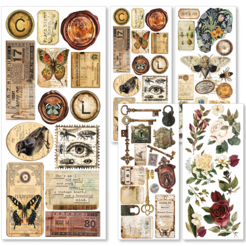 Art Stickers Cabinet of curiosities 5/Pkg - Image 5