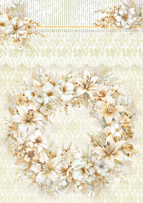 Blessing Day Rice Paper A5 MIXED 8/Pkg - Image 4