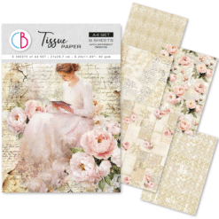 A4 Tissue Paper MIX 6/Pkg A Timeless Love
