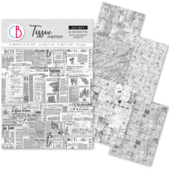 Tissue Paper A4 MIX 6/Pkg Storybook