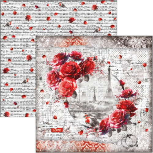 Paris Je t’aime Pad 8"x8" 12/Pkg - Image 3