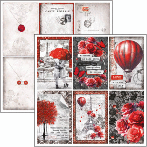 Paris Je t’aime Pad 8"x8" 12/Pkg - Image 8