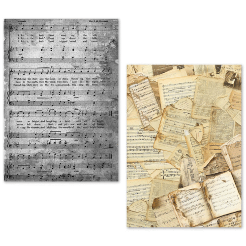 A5 Tissue Paper Set – 24 Sheets Music Sheet - Image 8