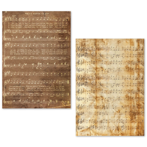 A5 Tissue Paper Set – 24 Sheets Music Sheet - Image 9