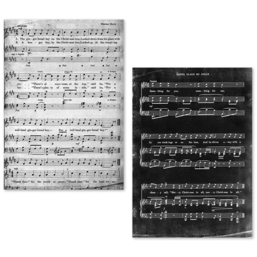 A5 Tissue Paper Set – 24 Sheets Music Sheet - Image 10