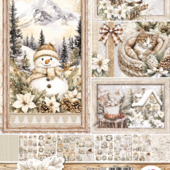 Winter season Creative Pad A4 9/Pkg