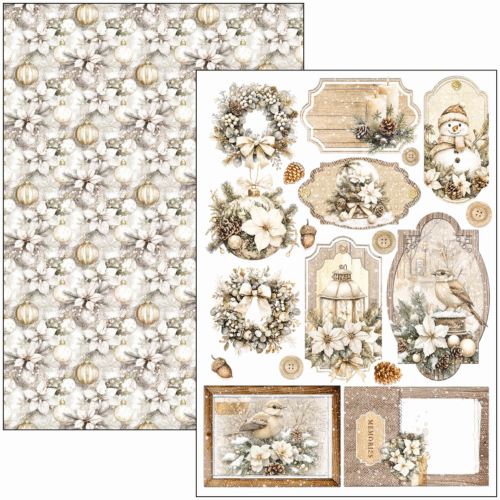 Winter season Creative Pad A4 9/Pkg - Image 4