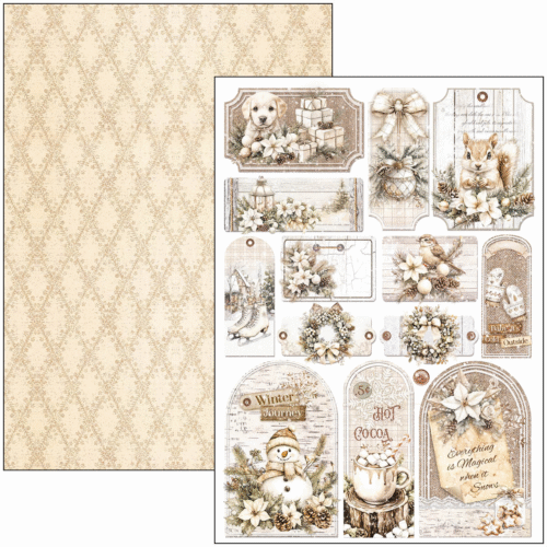 Winter season Creative Pad A4 9/Pkg - Image 10
