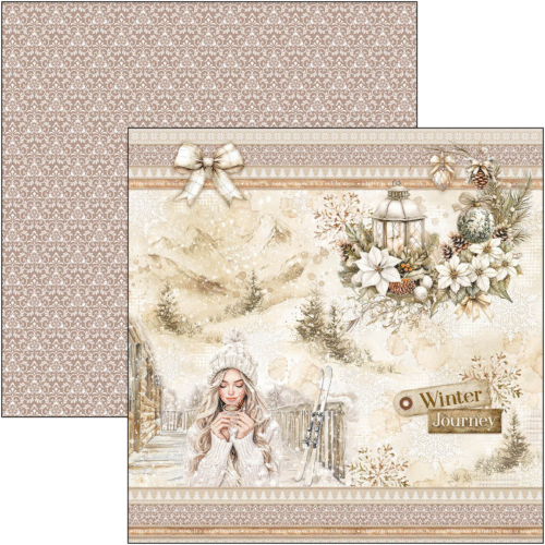 Winter season Paper Pad 12"x12" 12/Pkg - Image 3