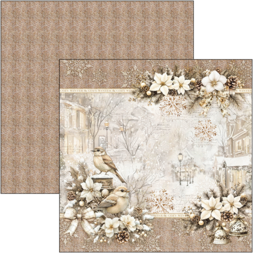 Winter season Paper Pad 12"x12" 12/Pkg - Image 6
