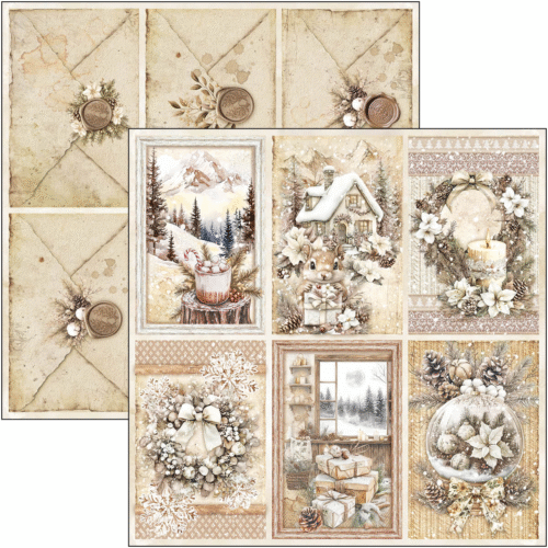 Winter season Paper Pad 12"x12" 12/Pkg - Image 7