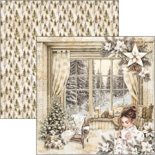 Winter season Paper Pad 12"x12" 12/Pkg - Image 13