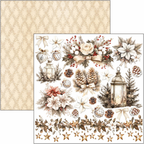 Winter season Fussy Cut Pad 6"x6" 24/Pkg - Image 4