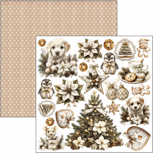 Winter season Fussy Cut Pad 6"x6" 24/Pkg - Image 9
