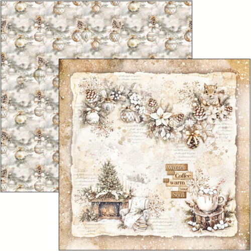 Winter season Patterns Pad 12"x12" 8/Pkg - Image 4