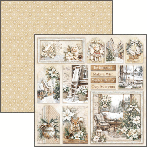 Winter season Patterns Pad 12"x12" 8/Pkg - Image 5