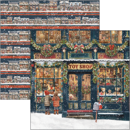 Toy Shop Patterns Pad 8"x8" 12/Pkg - Image 3