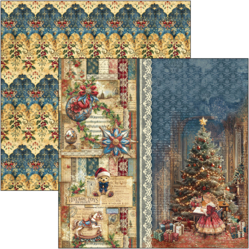 Toy Shop Patterns Pad 8"x8" 12/Pkg - Image 4