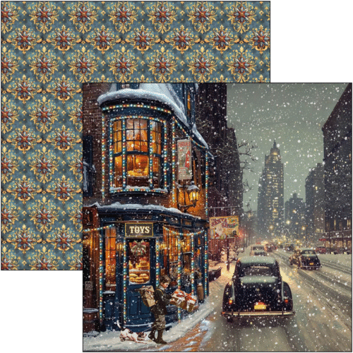 Toy Shop Patterns Pad 8"x8" 12/Pkg - Image 6