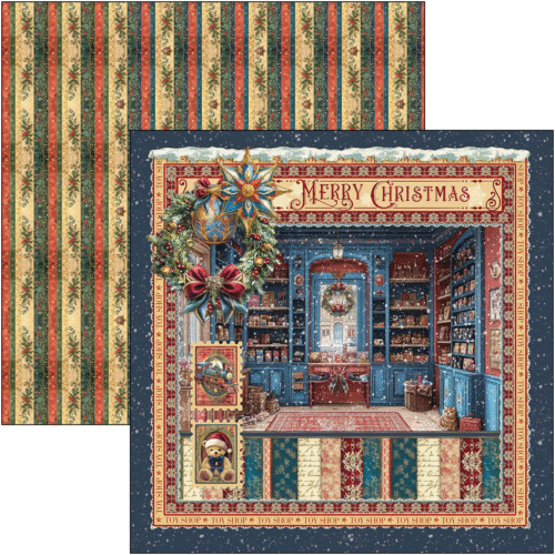 Toy Shop Patterns Pad 8"x8" 12/Pkg - Image 7