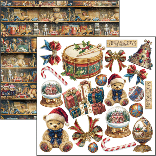 Toy Shop Fussy Cut Pad 6"x6" 24/Pkg - Image 3