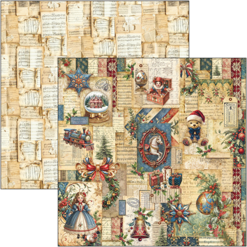Toy Shop Patterns Pad 12"x12" 8/Pkg - Image 6