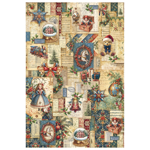 Toy Shop Rice Paper A4 MIXED 4/Pkg - Image 5