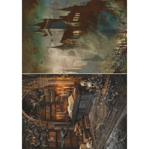 Dark Academia Rice Paper A5 MIXED 8/Pkg - Image 8