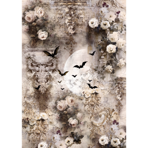 Dark Academia Rice Paper A5 MIXED 8/Pkg - Image 9