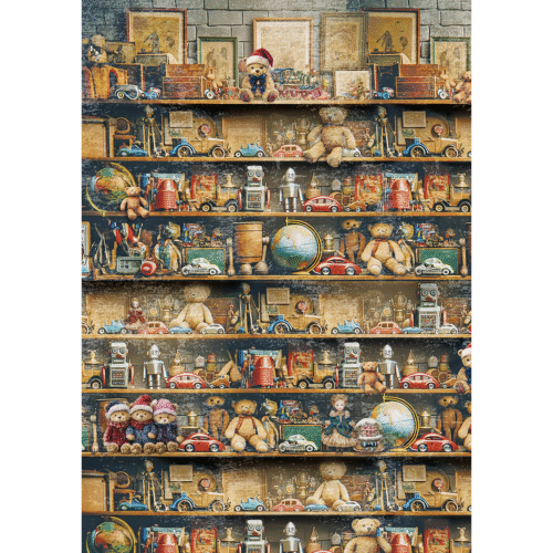 Toy Shop Rice Paper A5 MIXED 8/Pkg Toy Shop - Image 4