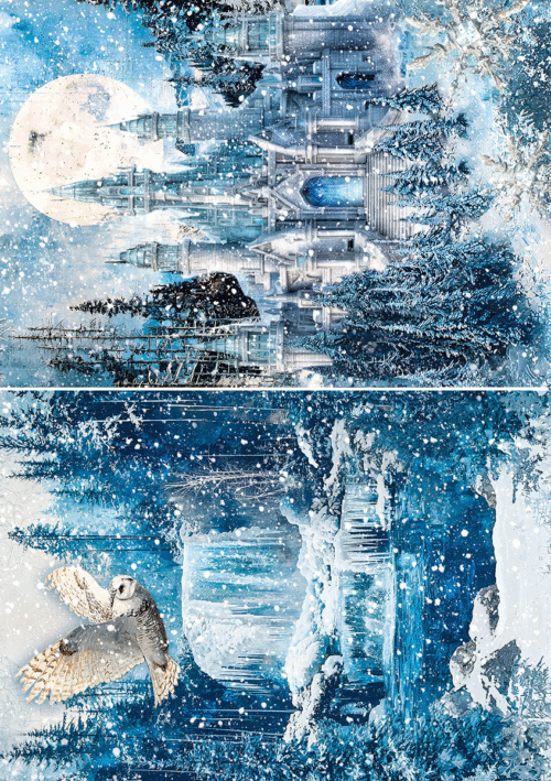 Frozen Land Rice Paper A5 MIXED 8/Pkg - Image 4