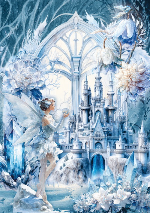 Frozen Land Rice Paper A5 MIXED 8/Pkg - Image 6