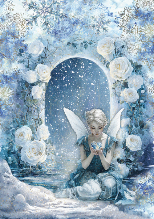 Frozen Land Rice Paper A5 MIXED 8/Pkg - Image 8