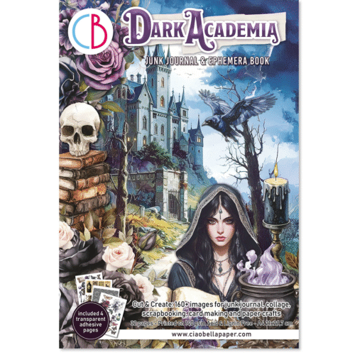 Ephemera Book Dark Academia A4 32/Pkg