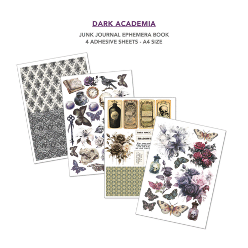 Ephemera Book Dark Academia A4 32/Pkg - Image 5