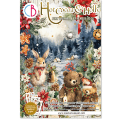 Ephemera Book Hot Cocoa & Holly A4 32/Pkg