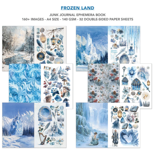 Ephemera Book Frozen Land A4 32/Pkg - Image 3