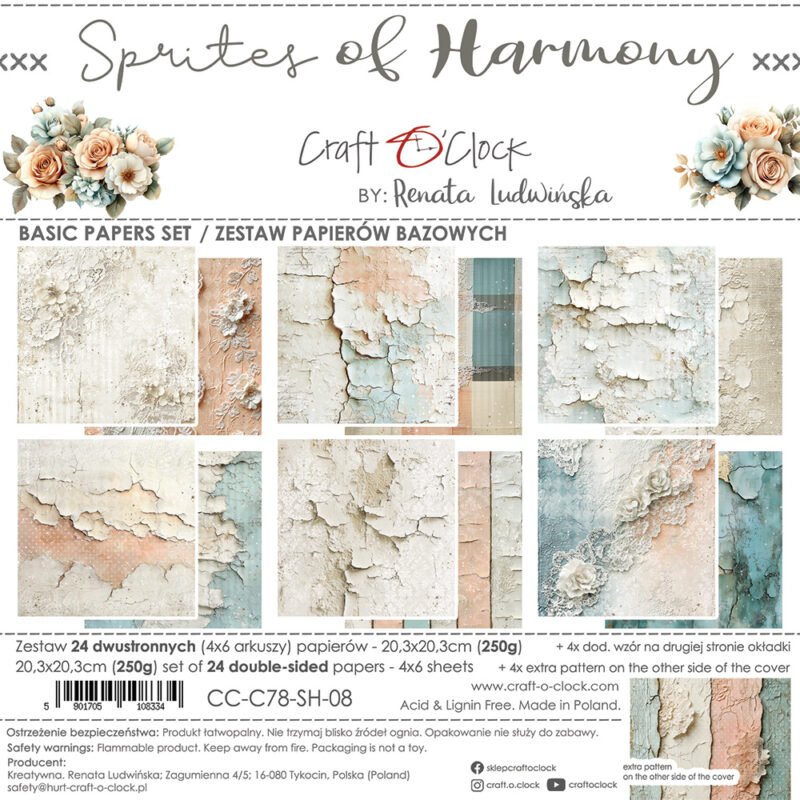 Sprites of Harmony 8x8 Mixed Set Papers - DownUnder Direct | Australia ...
