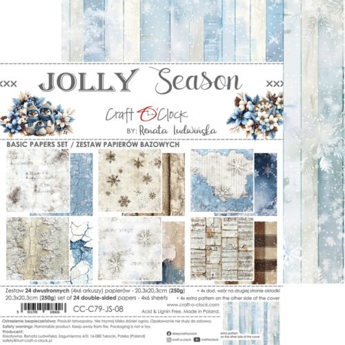 Jolly Season 8x8 Background Papers - Image 8