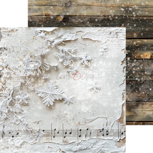 Christmas Night  8x8 Background Papers - Image 7