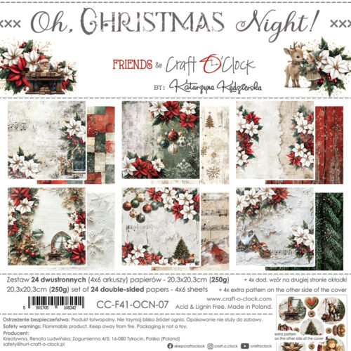Christmas Night  8x8 Mixed Set Papers - Image 2