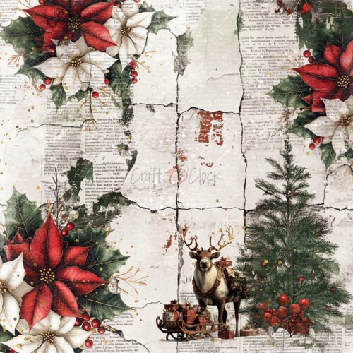 Christmas Night  8x8 Mixed Set Papers - Image 17
