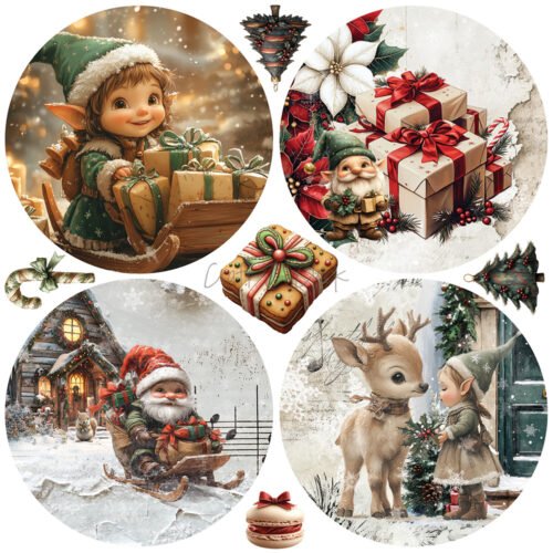 Christmas Night 6x6 Main Papers - Image 9