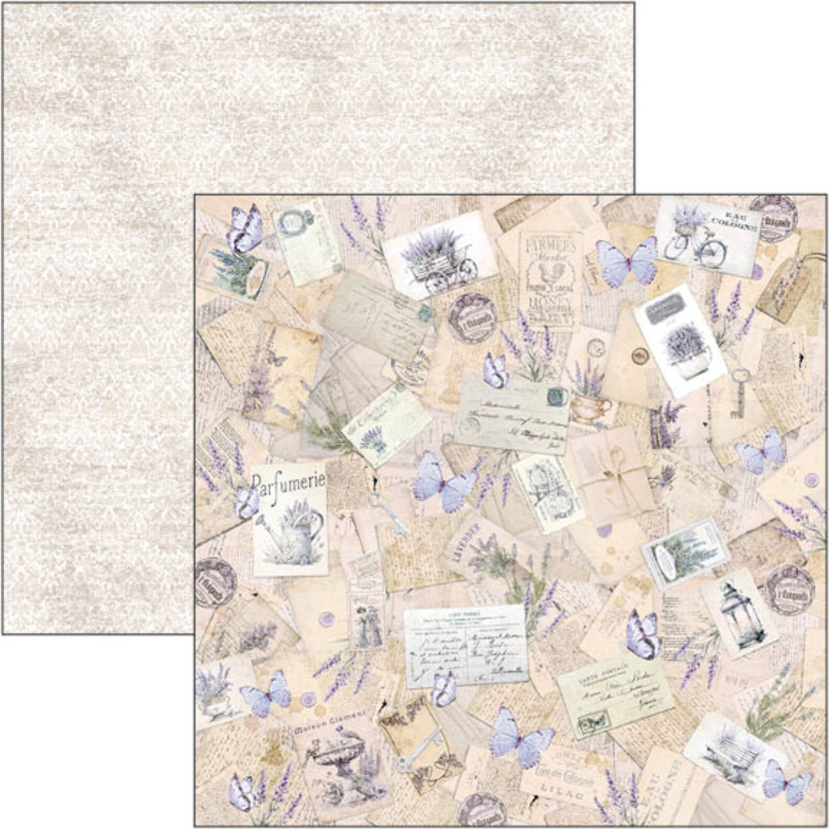 Morning in Provence Patterns Pad 12"x12" 8/Pkg - Image 7