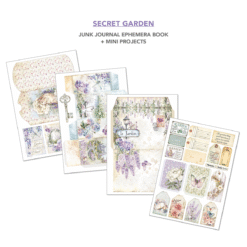 Alternative view of Ephemera Book Secret Garden A4 32/Pkg