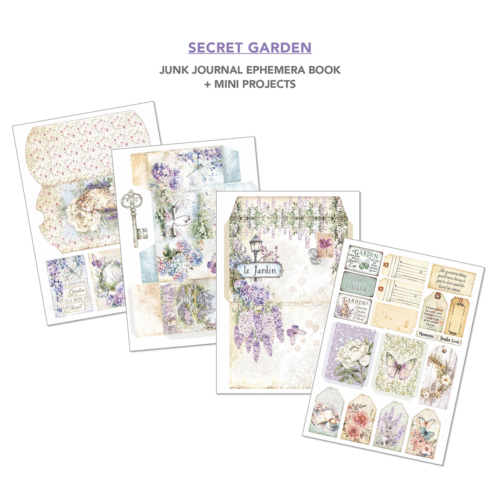 Ephemera Book Secret Garden A4 32/Pkg - Image 2