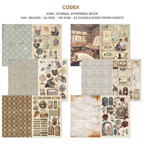 Ephemera Book Codex A4 32/Pkg - Image 6